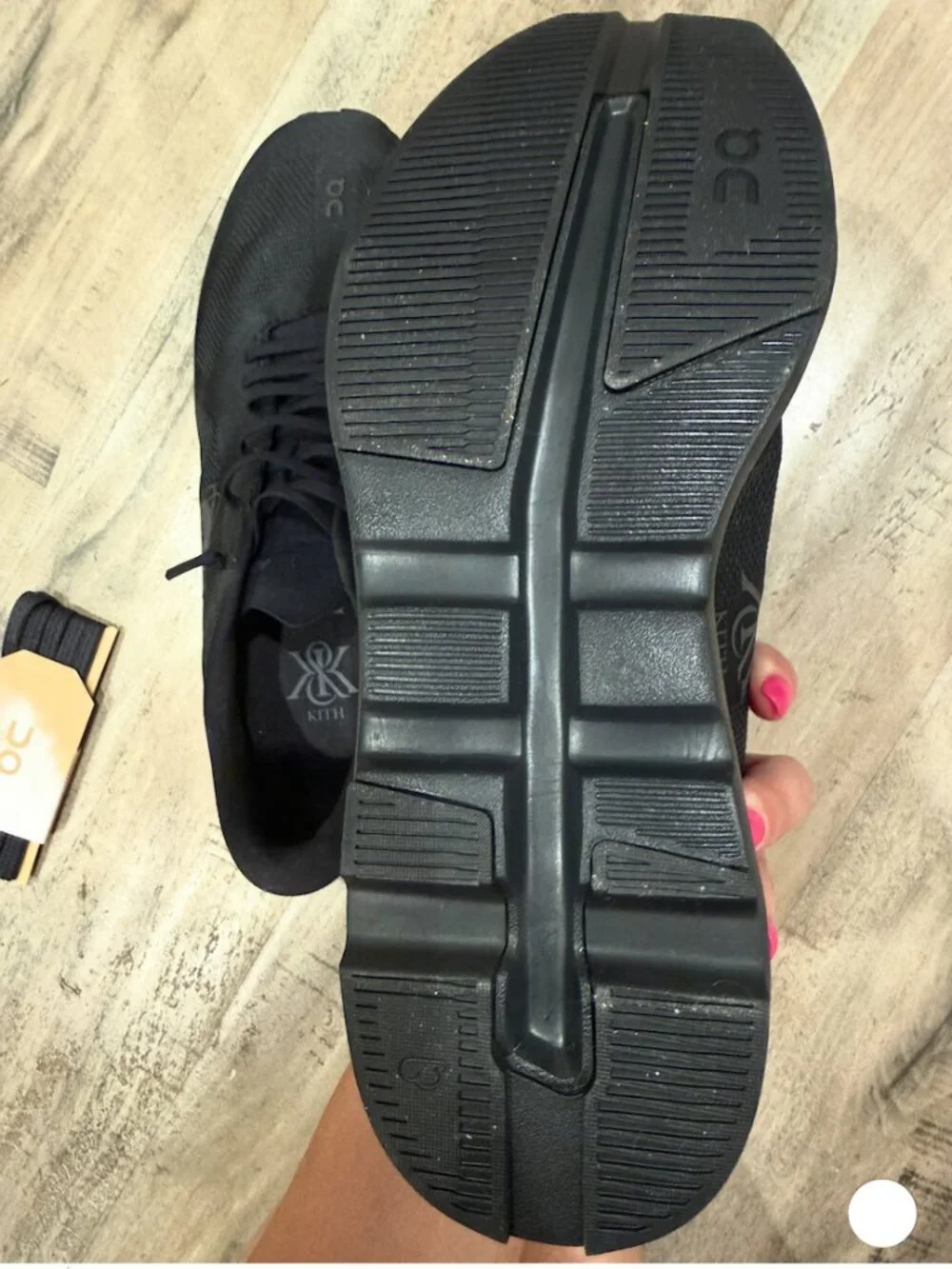 Kith x On Cloudzone Black - 7.5